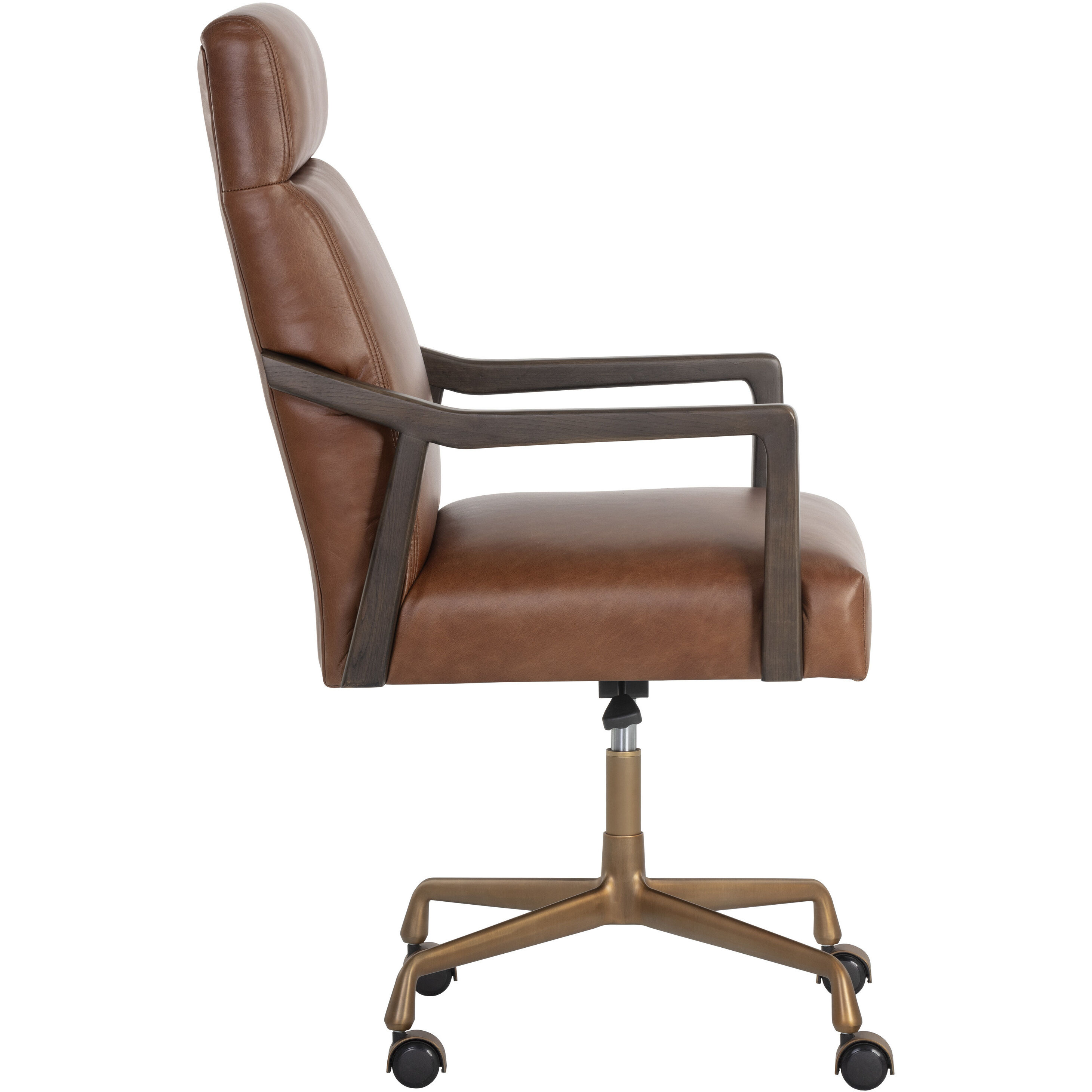 Collin Brown / Shalimar Tobacco Leather Office Chair